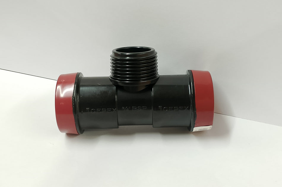 EZ FLOW MALE TEE 20MM