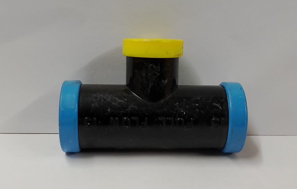 FULL FLOW REDUCING TEE 15MM