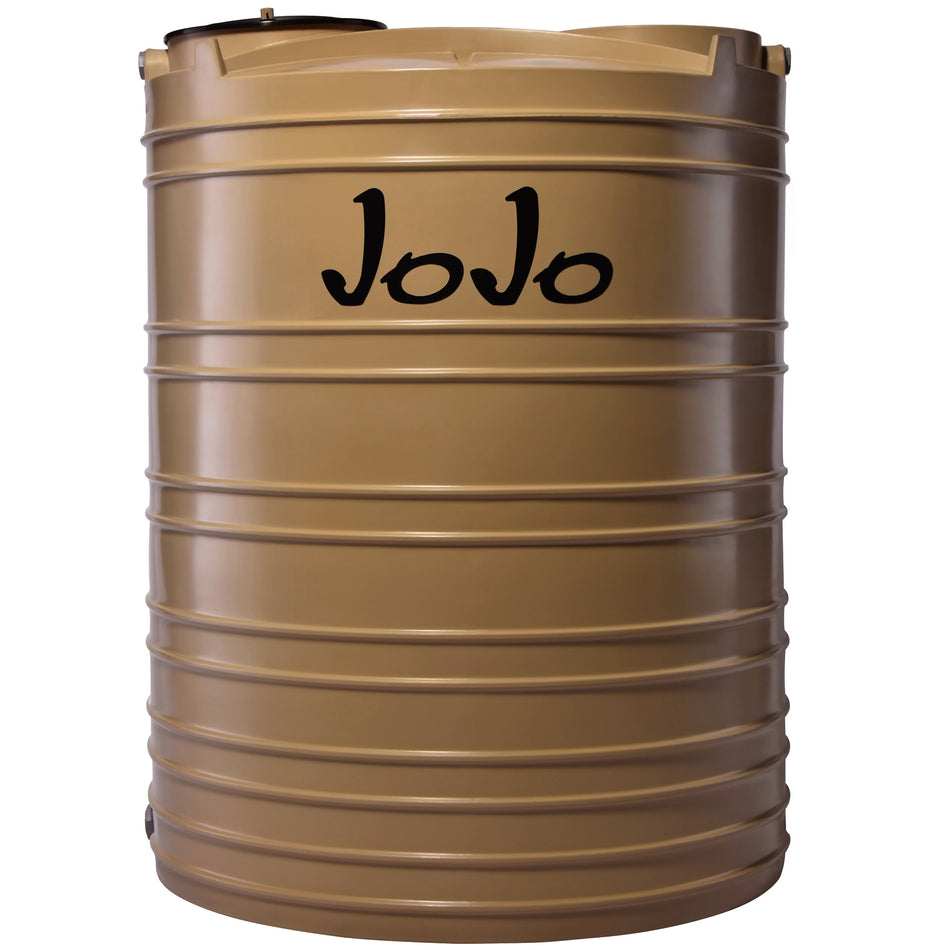 JOJO VERTICAL WATER TANK 2 000 LITRE  - KHAKI