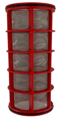 AZUD REPLACEMENT SCREEN 1 1/4-1 1/2 130 MICRON RED