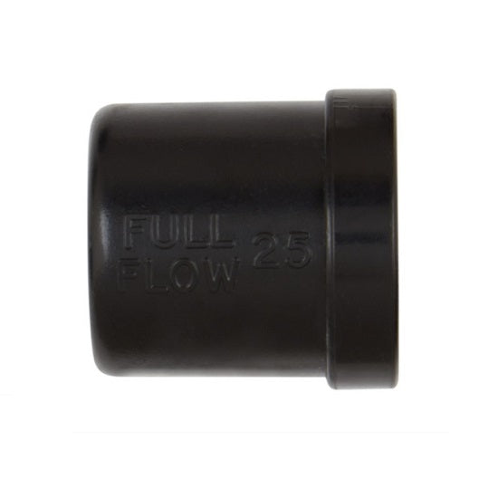 FULL FLOW END CAP 25MM