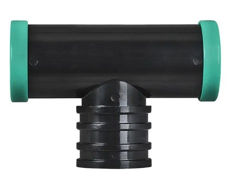 FULL FLOW FEMALE TEE 20MM X 3/4''