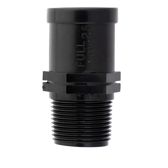 FULL FLOW MALE ADAPTOR 25MM