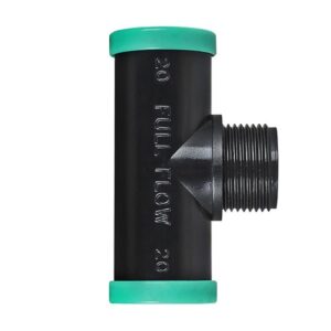 FULL FLOW MALE TEE 20MM X3/4''
