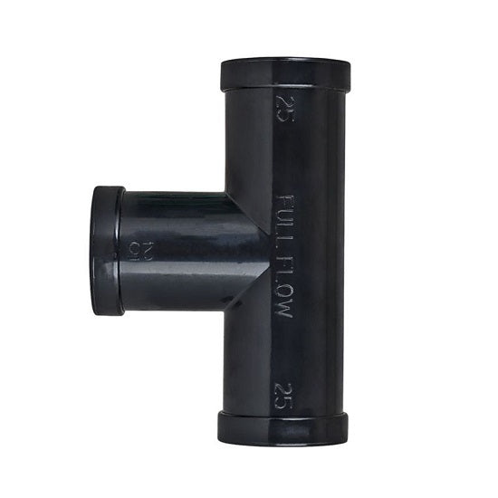 FULL FLOW TEE 25MM