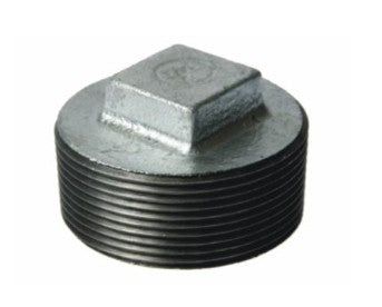 GALVANISED HOLLOW PLUG 20MM