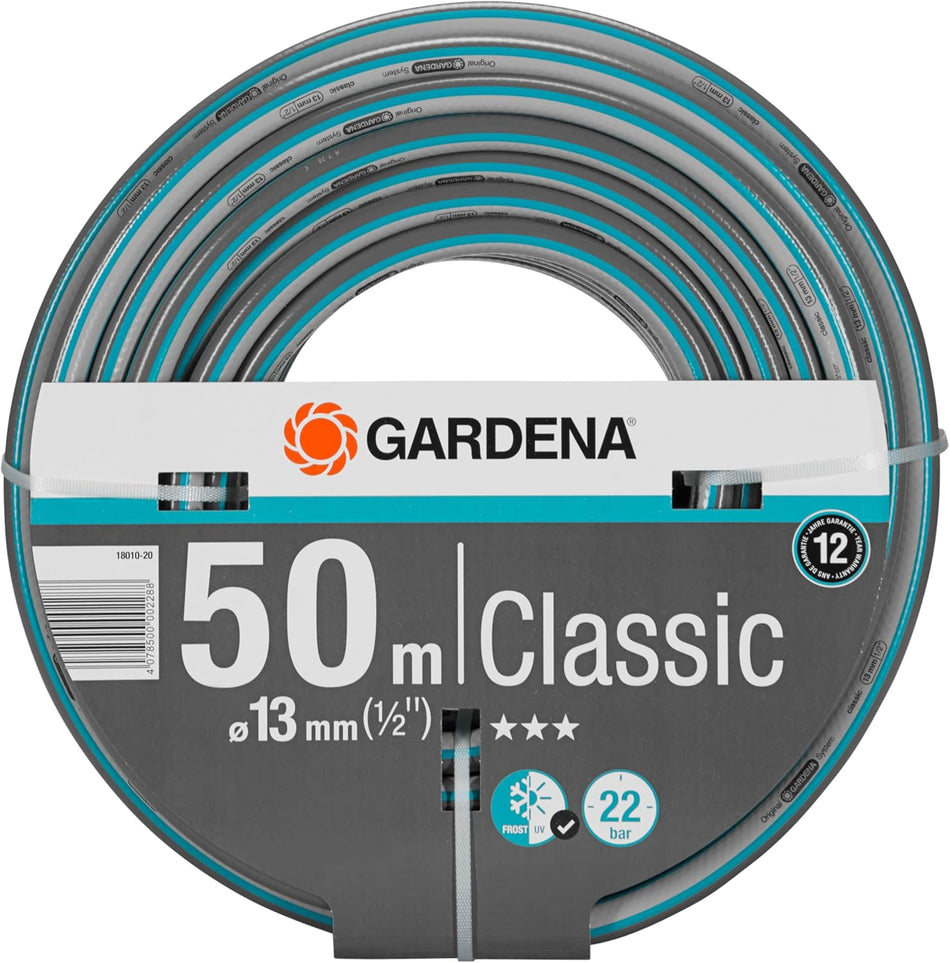 GARDENA CLASSIC HOSE  13MM (1/2") x 50M