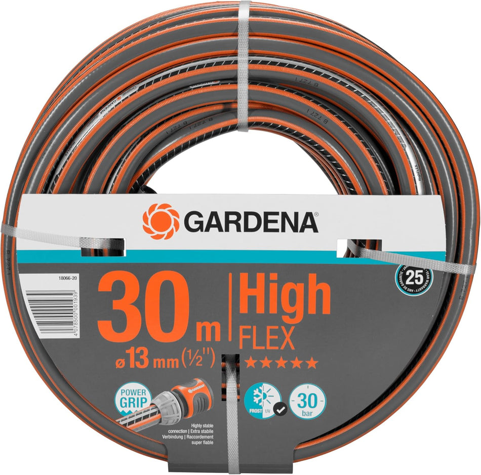 GARDENA COMFORT HIGHFLEX HOSE 13MM (1/2") x 30M