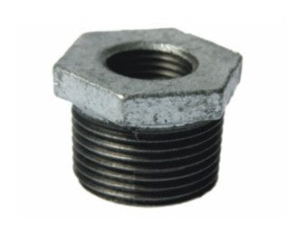 GALVANISED REDUCING BUSH 20X15