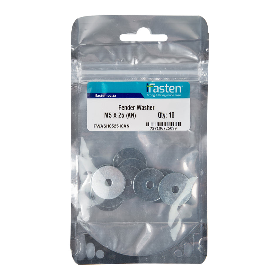 IFASTEN WASHER FENDER M5 X 25MM 10 PP
