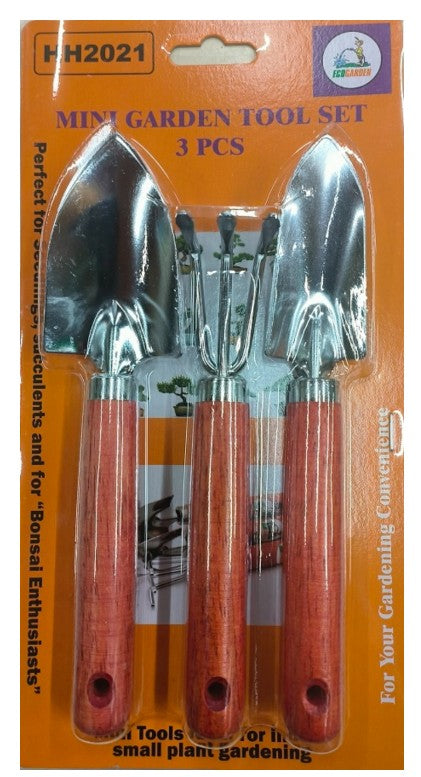 BONSAI MINI GARDEN TOOL SET 3PCS
