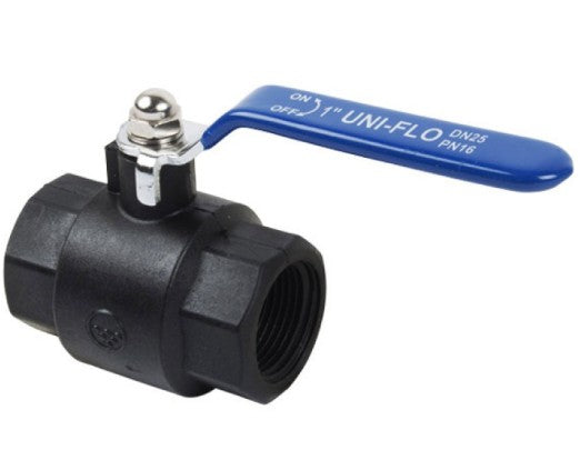 NYLON BALL VALVE LEVER HANDLE 1 1/2"