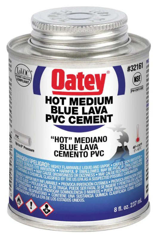 OATEY CEMENT BLUE LAVA