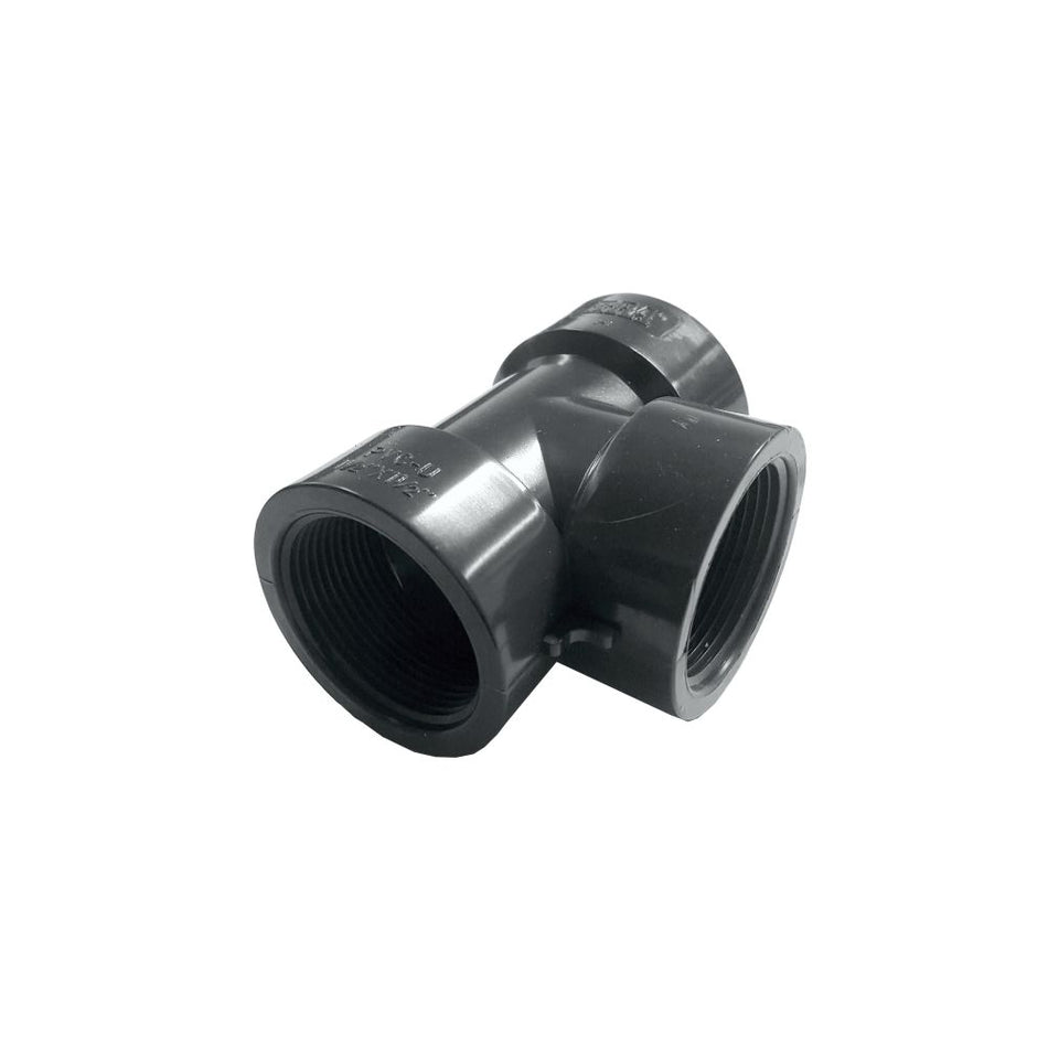 PVC THREADED EQUAL TEE 1/2inch