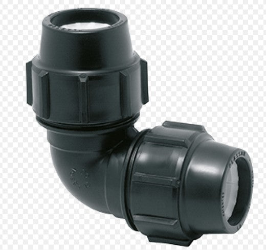 PLASSON COMPRESSION ELBOW 90 DEGREE 90mm x 90mm