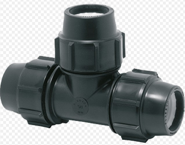 PLASSON COMPRESSION EQUAL TEE 50mm