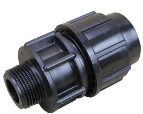 PLASSON COMPRESSION MALE ADAPTOR 110mm x 3''