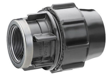 PLASSON COMPRESSION FEMALE ADAPTOR 63mm x 2''