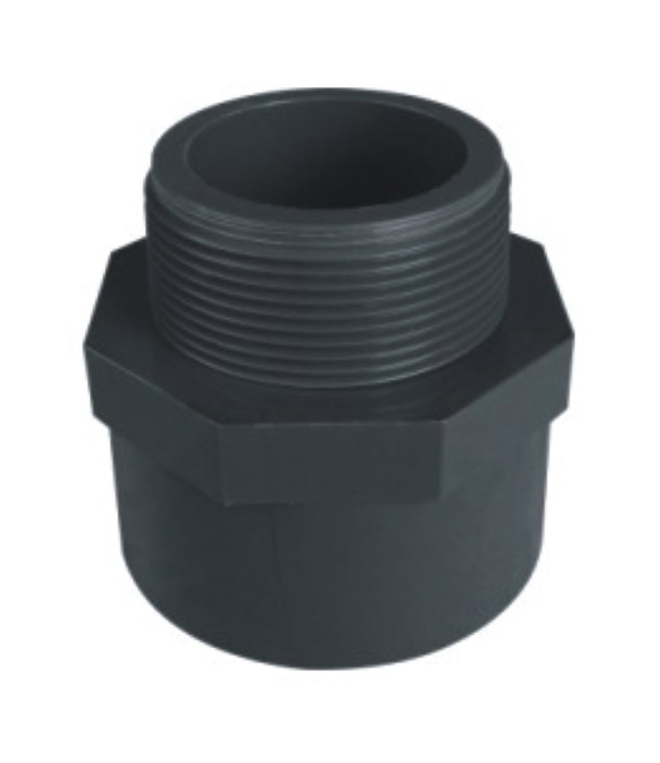 SOLVENT MALE ADAPTOR 90MM X 75MM X 2 1/2"