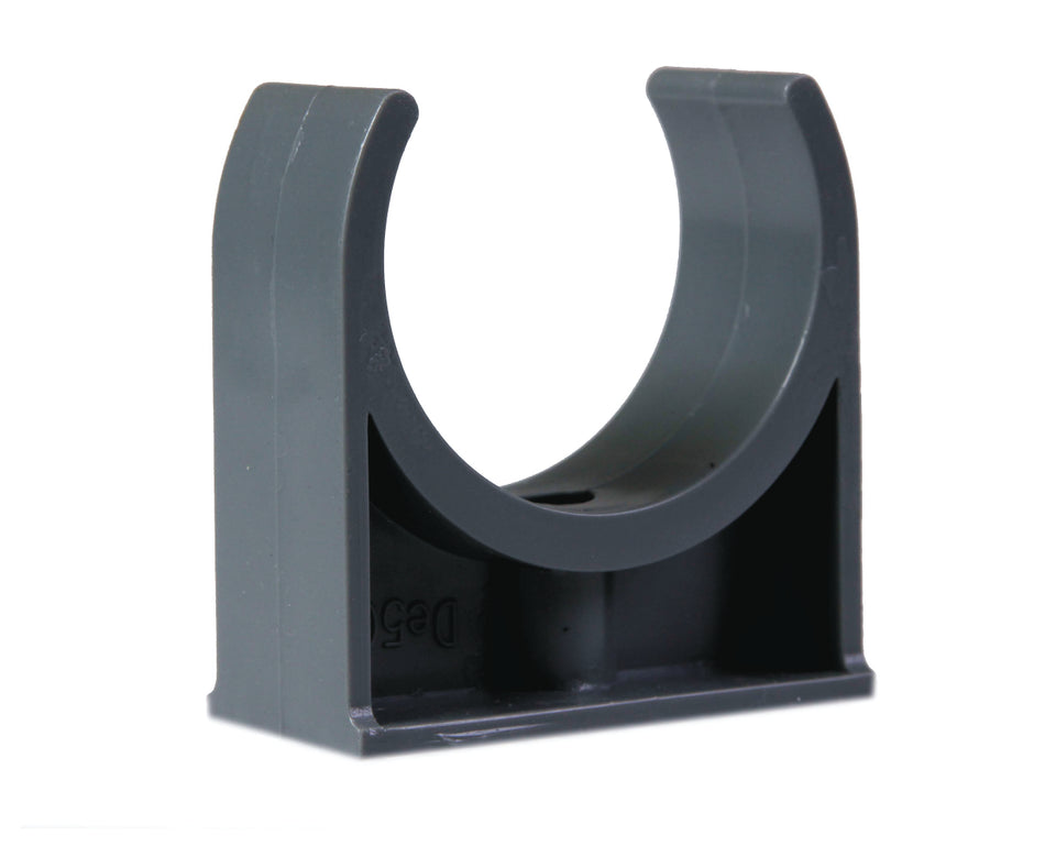 SOLVENT PIPE SUPPORT CLIP 75MM