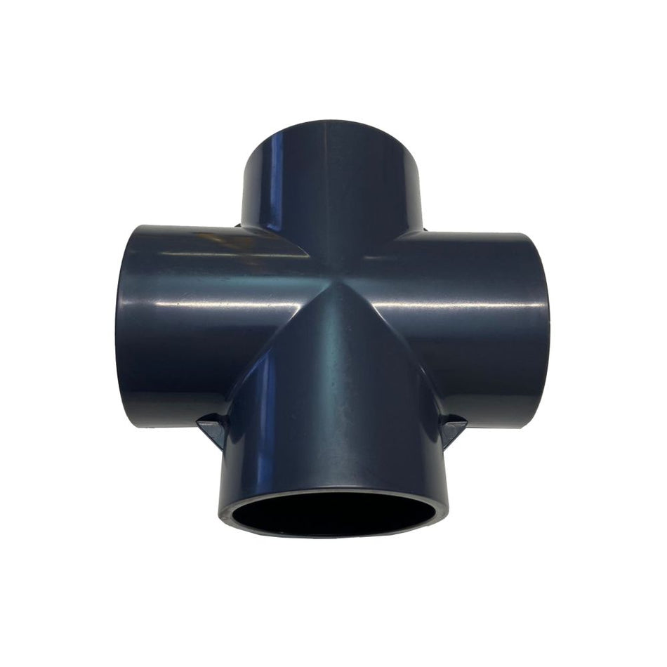SOLVENT WELD CROSS 63MM