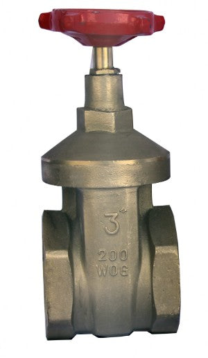 GATE VALVE BRASS H/DUTY 80MM