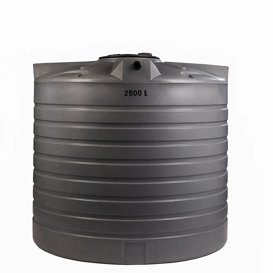 MAKORO VERTICAL WATER TANK 2 500L - DARK GREY