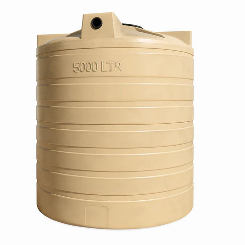 MAKORO VERTICAL WATER TANK 5 000L - BEIGE