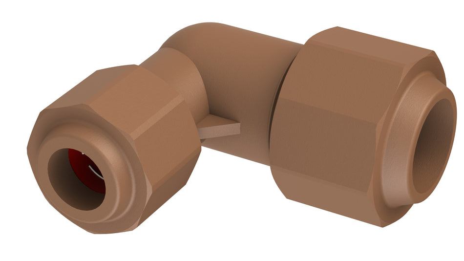 UNITWIST ELBOW CXC RED 22MMX15MM