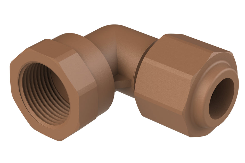 UNITWIST ELBOW CXFI RED 15MMX3/4INCH