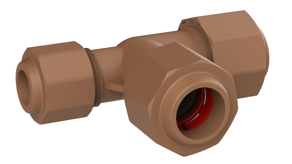 UNITWIST TEE END RED CXCXC