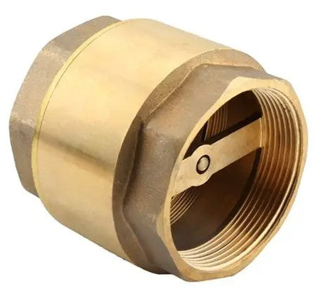 VALVE CHECK BRASS SPRING LOADED 65MM