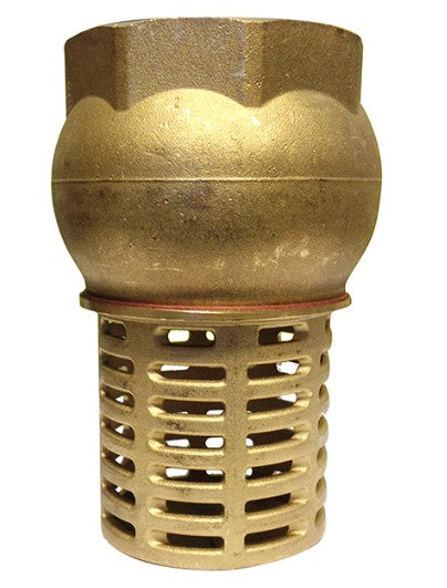VALVE FOOT BRASS 50MM