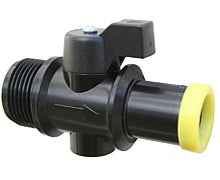 FULL FLOW SHUT-OFF VALVE 12MM