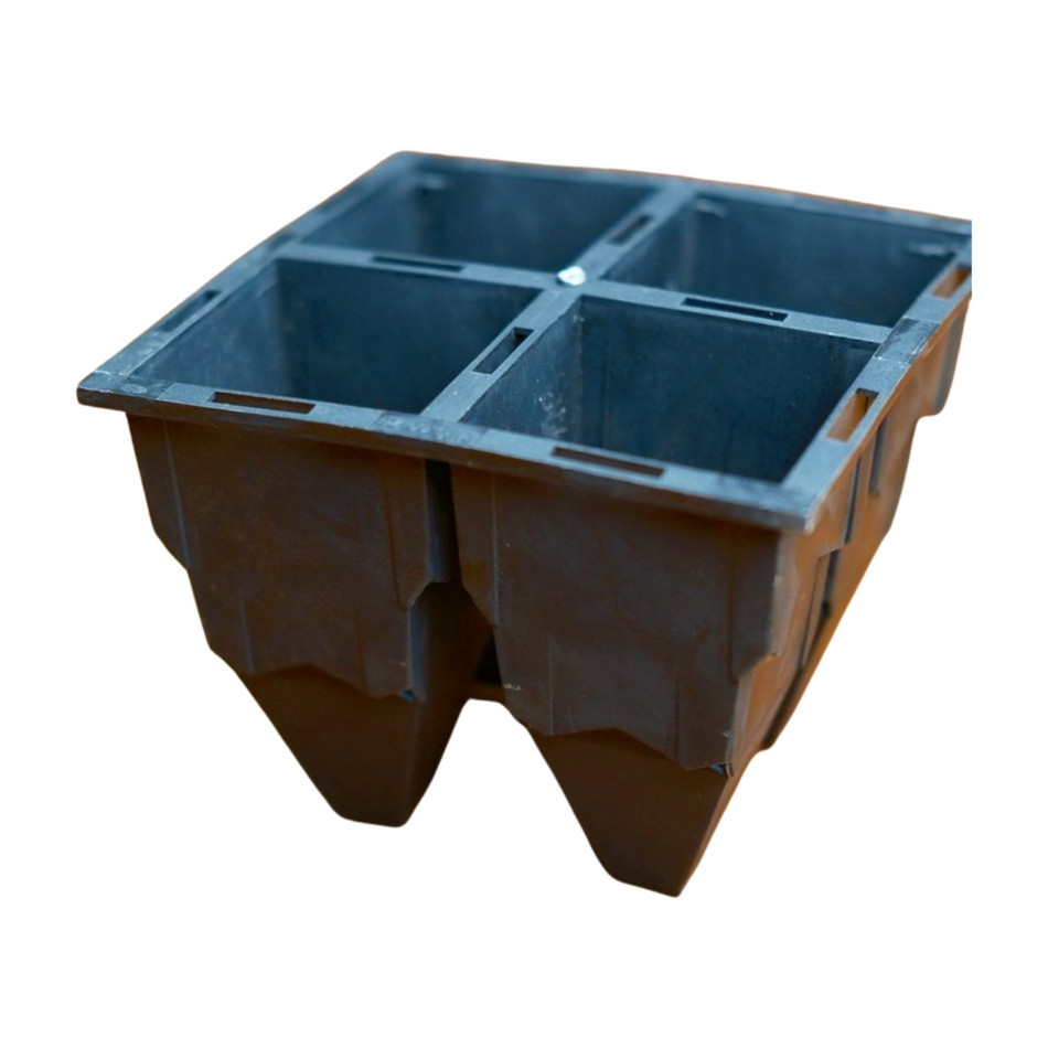 ROOT FORMING POT 200CC (4 CAVITY) - 100 UNITS