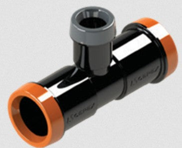EZ FLOW  REDUCING TEE 25MM X 15MM