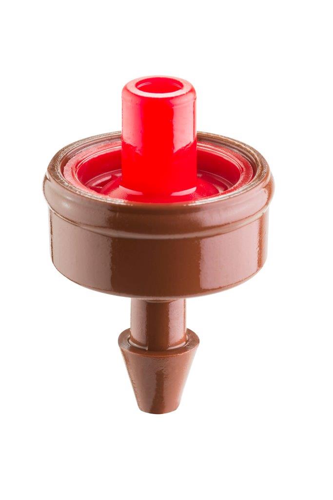 AGRIPLAS-DRIPPER GALI PCND 1.0 L/H BROWN & RED