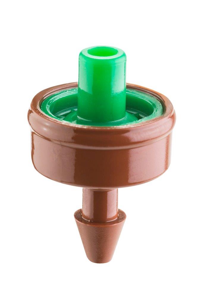 AGRIPLAS-DRIPPER GALI PCND 8.0 L/H BROWN & GREEN
