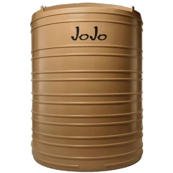 JOJO VERTICAL WATER TANK 10,000 LITRE - KHAKI