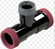 EZ FLOW  REDUCING TEE 20MM X 15MM